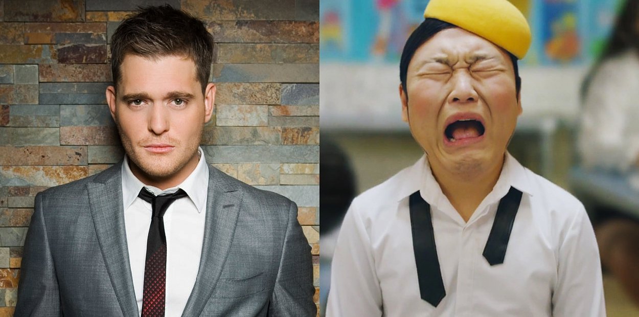Michael Bublé is not too impressed with Psy’s “Daddy”