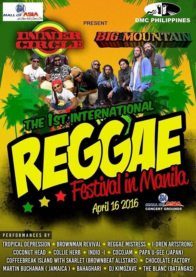 1st int'l reggae music festival