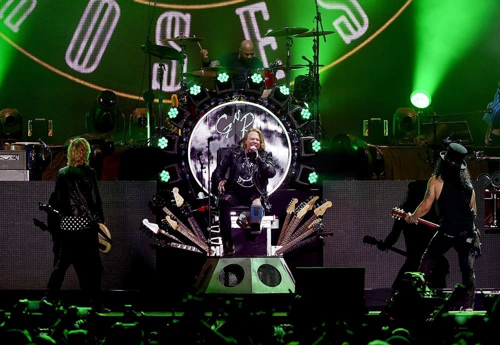 INDIO, CA - Guns N' Roses perform at Coachella 2016 ©Kevin Winter/Getty Images