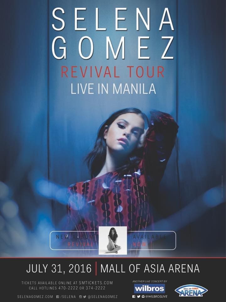 Selena Gomez manila