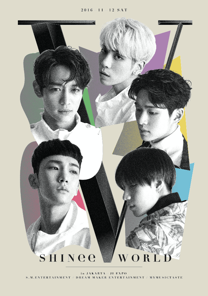 SHINee reveal first international stop of SHINee World V Tour