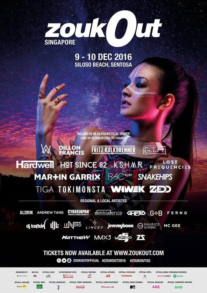 ZoukOut 2016 poster