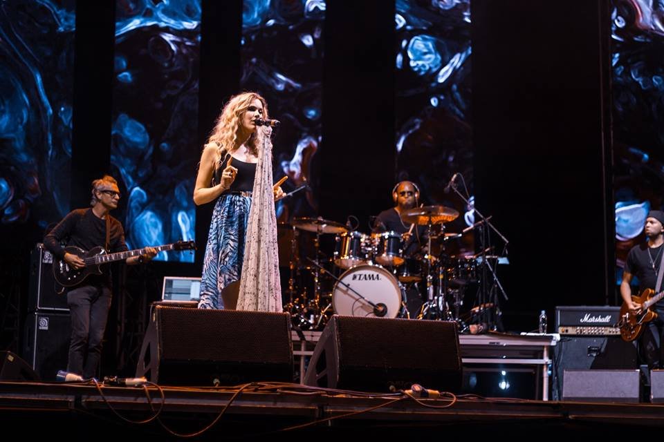 Joss Stone performs at Monsoon Festival, Vietnam on October 10th, 2015. ©Joss Stone