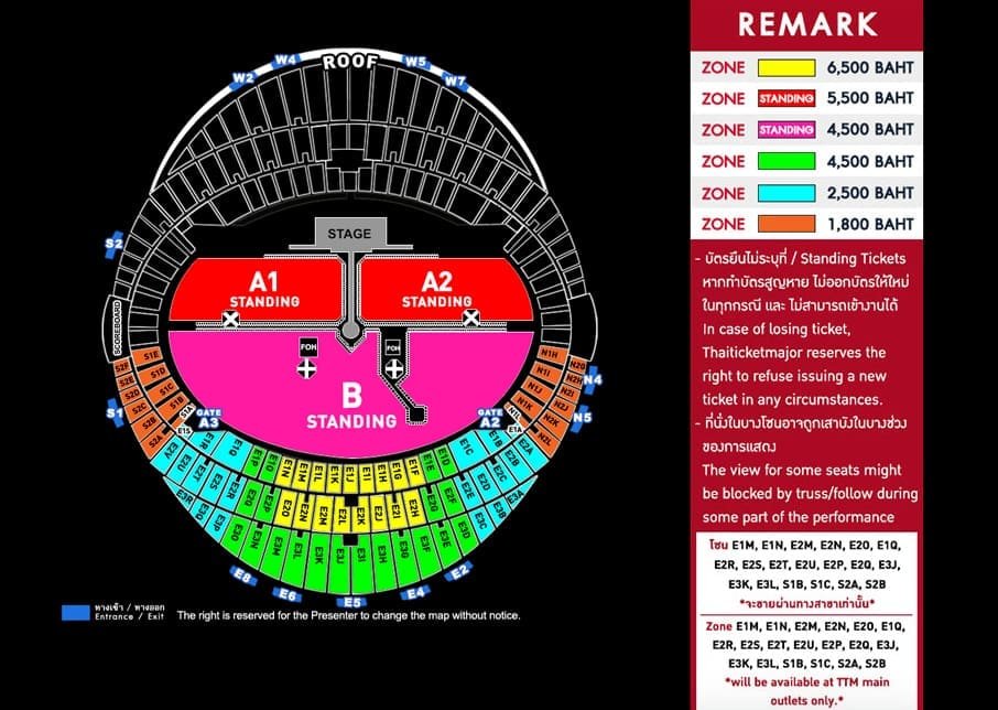 coldplaybangkokseatingplan Asia Live 365