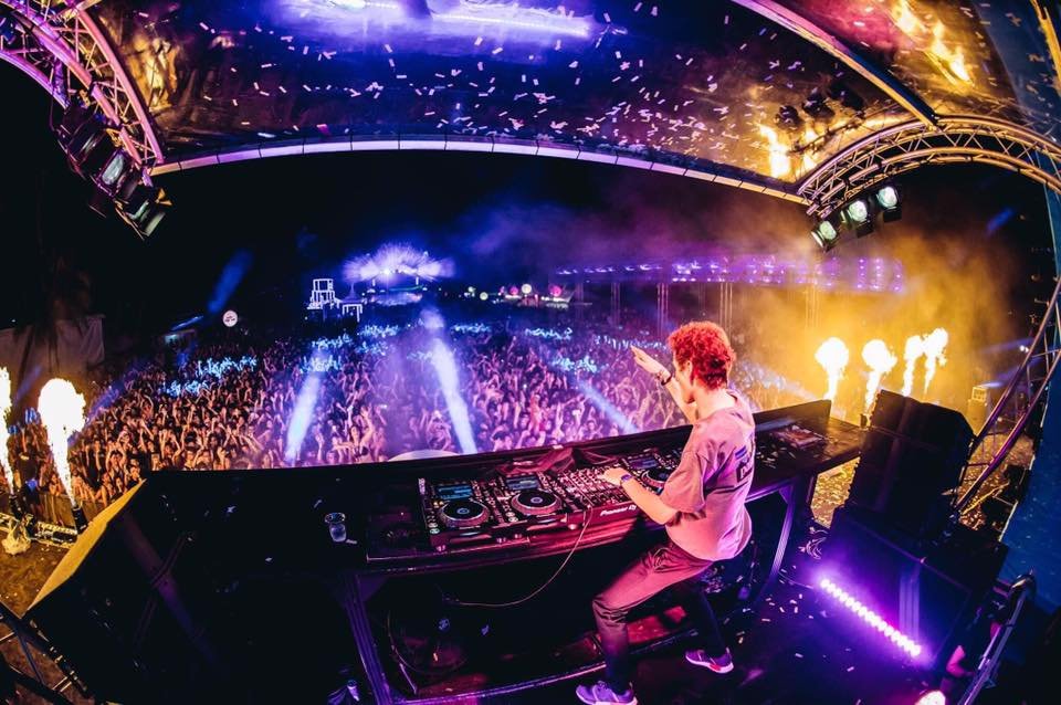 Felix de Laet, "Lost Frequencies", performing on Night 1 of ZoukOut Singapore at Siloso Beach on December 9, 2016 ©ZoukOut Singapore