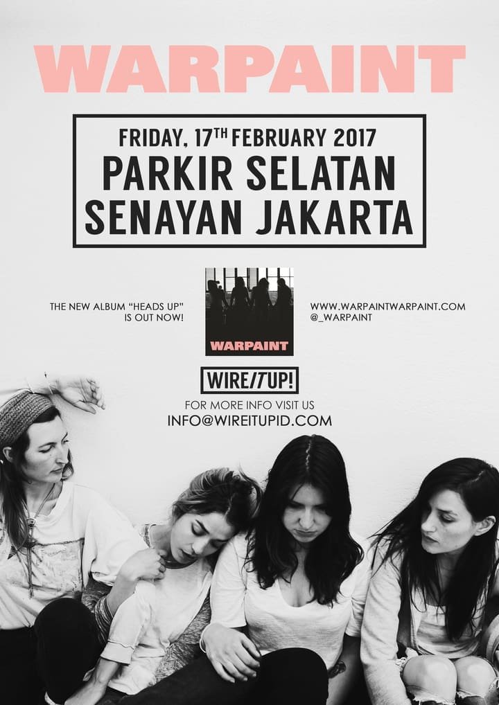 warpaint jakarta 2017