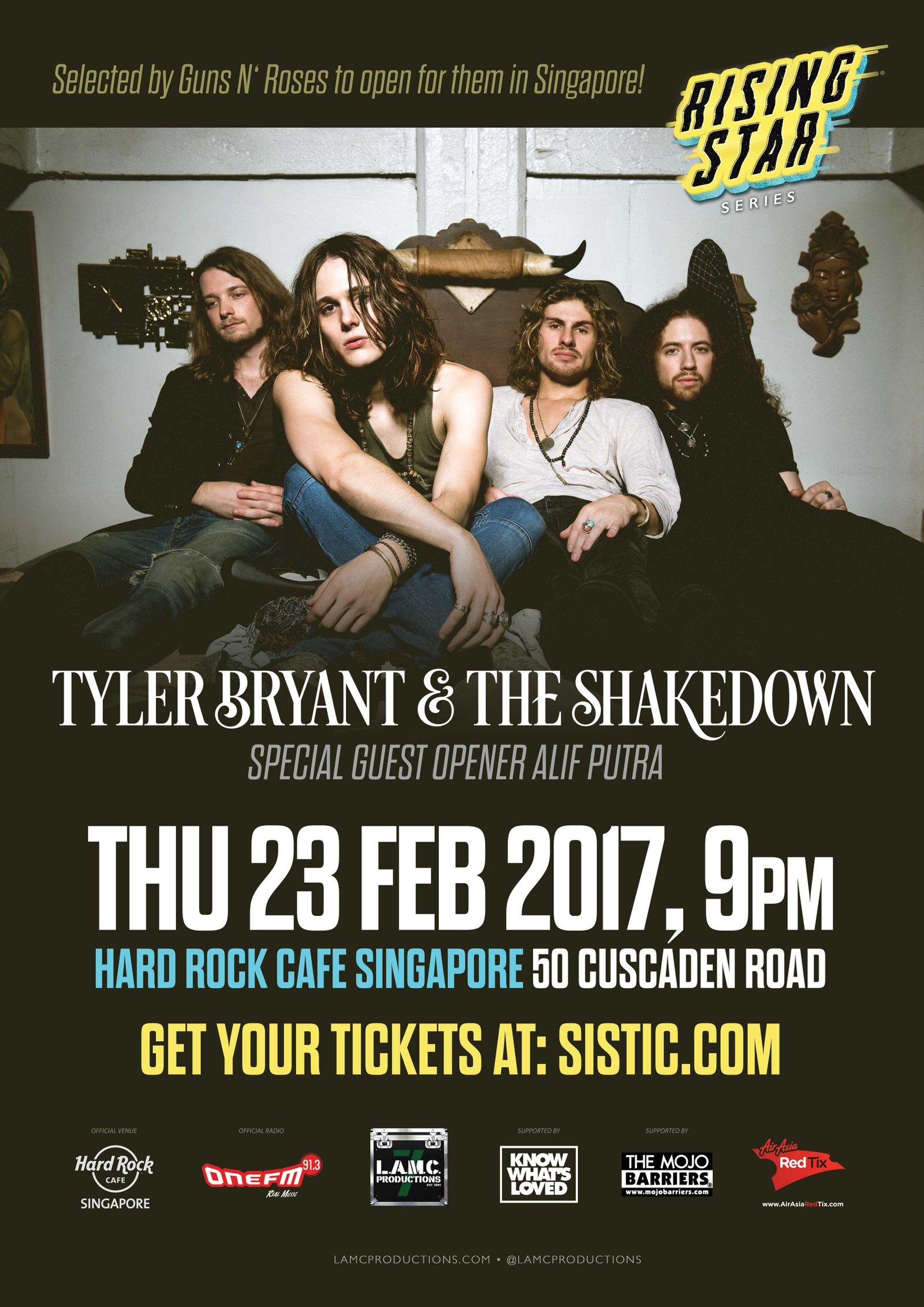 tyler bryant and the shakedown rising star series