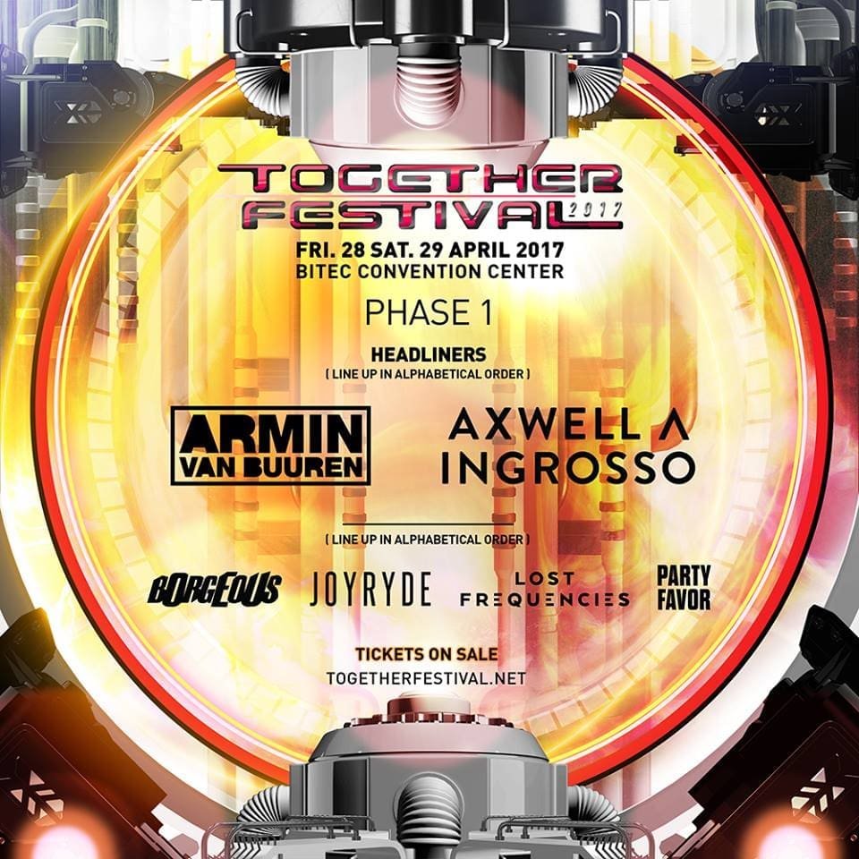 Together Festival 2017 phase 1 lineup