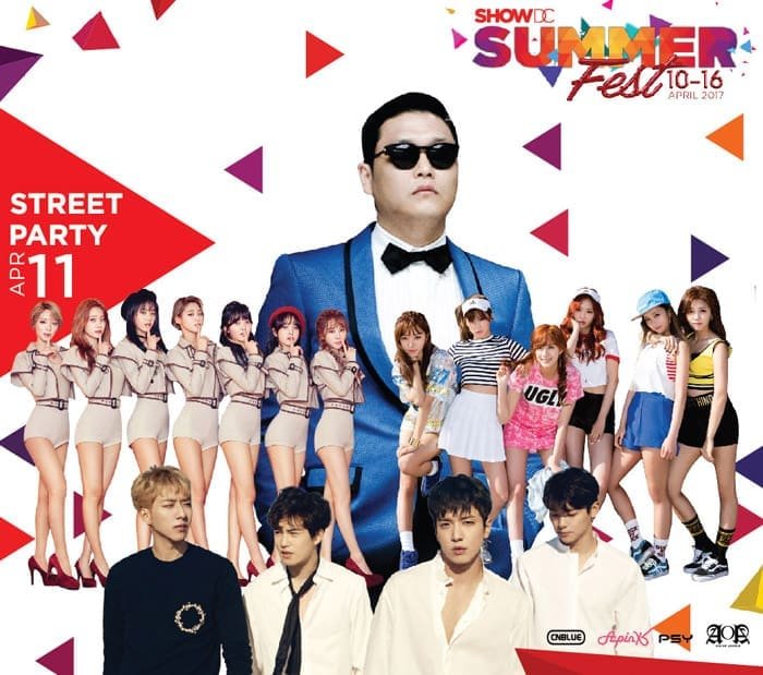 SHOW DC Summer Fest ft Psy, CNBLUE, Apink and AOA