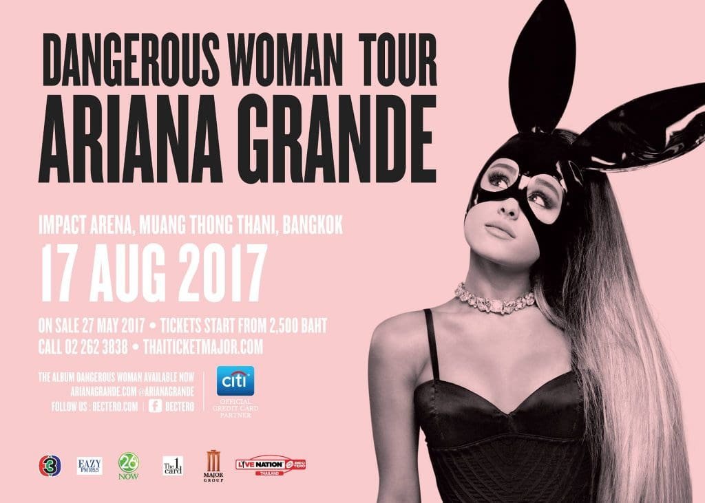 Ariana Grande Confirms Dangerous Woman Tour In Southeast Asia