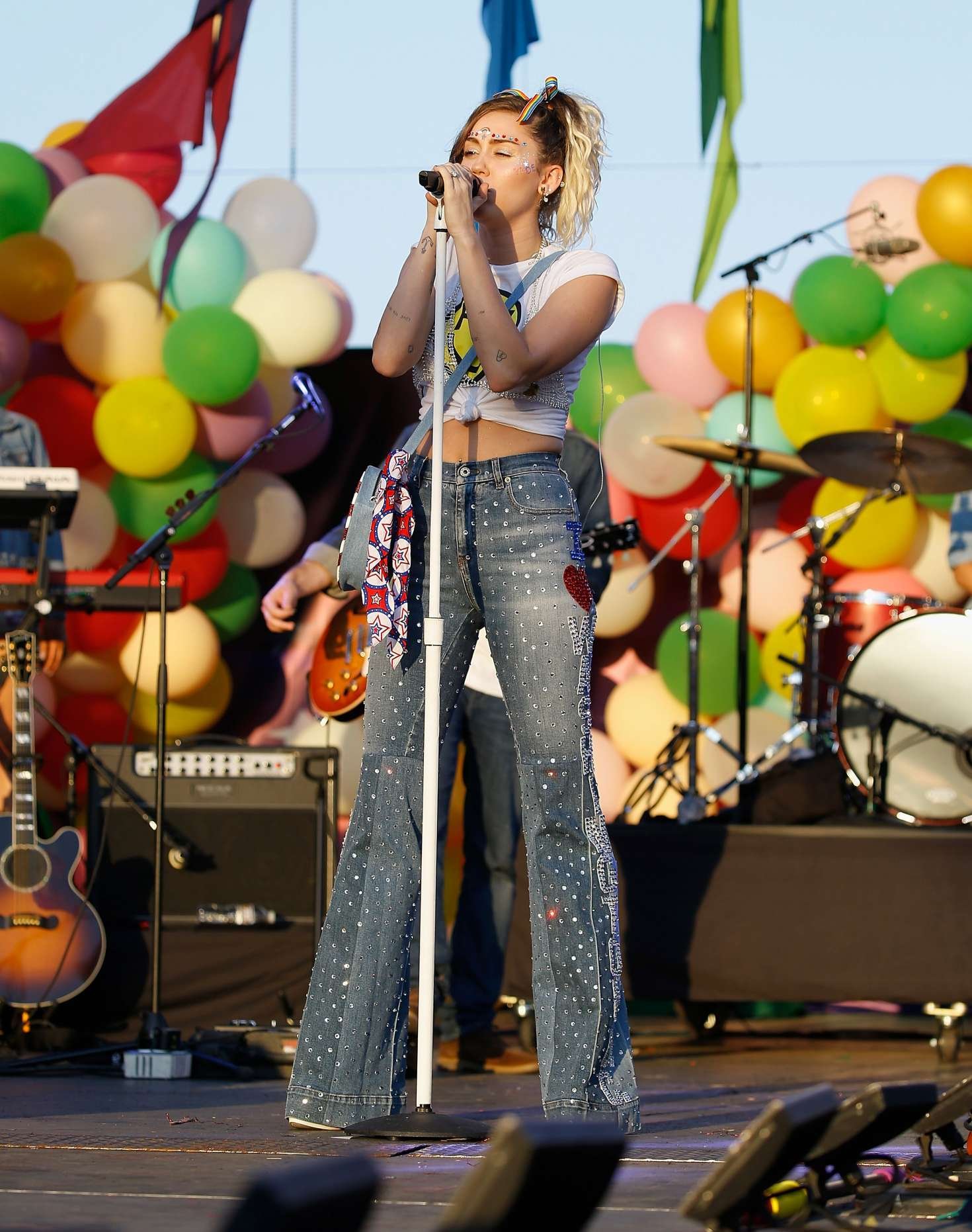 Miley Cyrus performs at Capital Pride 2017 Concert on June 11, 2017 ©GotCeleb