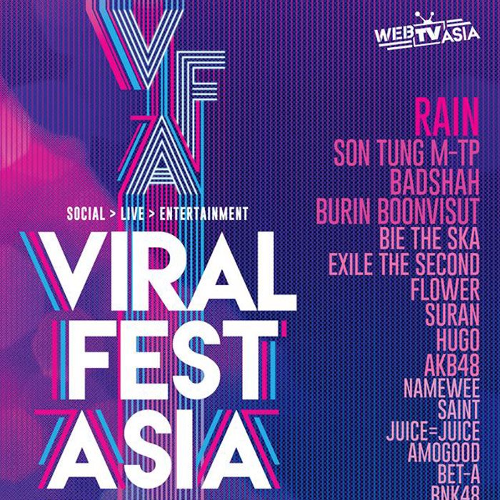 Viral Fest Asia 2017 in Bangkok ft Rain, AKB48, Slot Machine and more