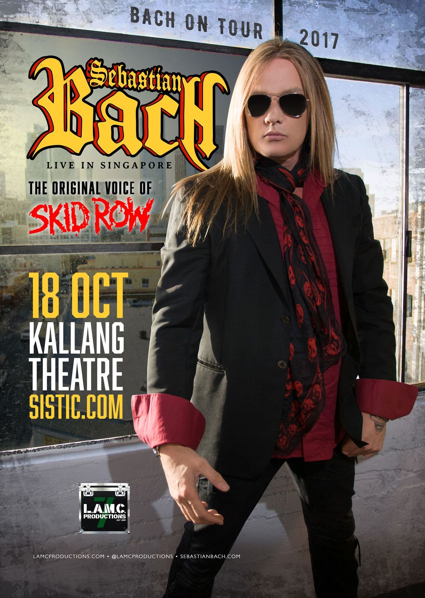 Sebastian Bach Bach on Tour 2017