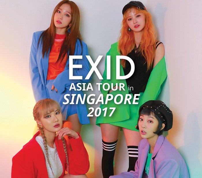 EXID Asia Fan Meeting Tour in Singapore 2017