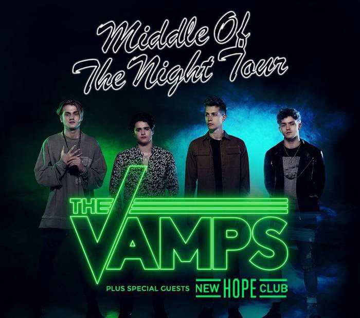 The Vamps Middle of the Night Tour Manila 2017