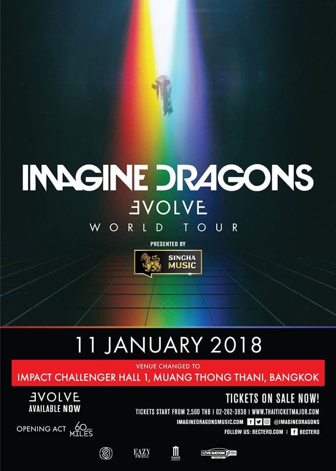 Imagine Dragons Bangkok 2018