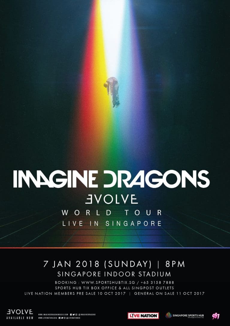 Imagine Dragons confirm Asia leg of Evolve World Tour