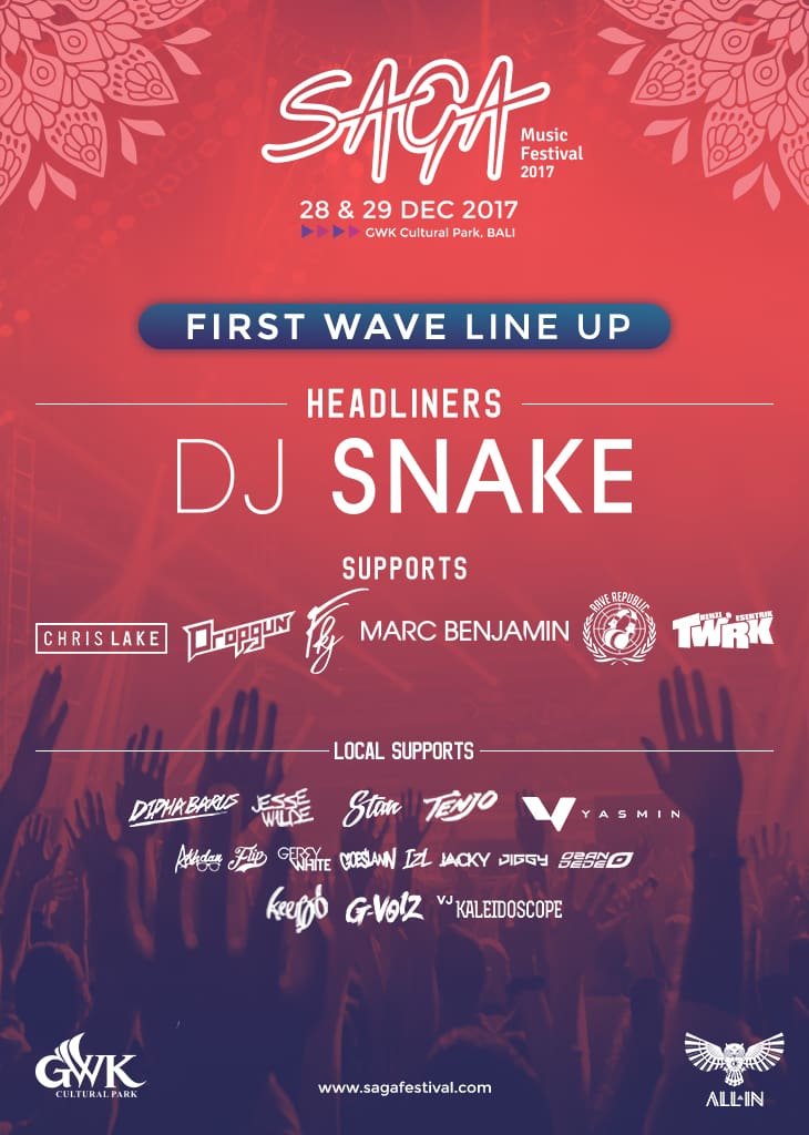 SAGA Music Festival Bali 2017