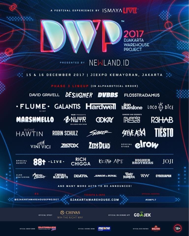 DWP 2017 phase 3 lineup