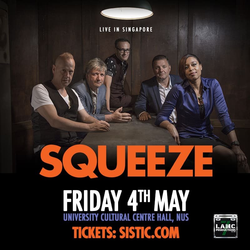 Squeeze Live in SG