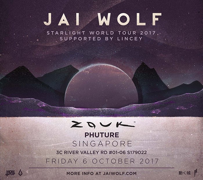 Jai Wolf Phuture Singapore 2017