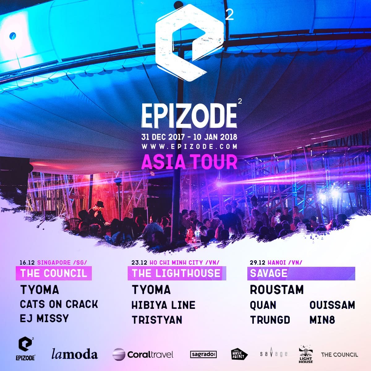 Epizode² tours Southeast Asia