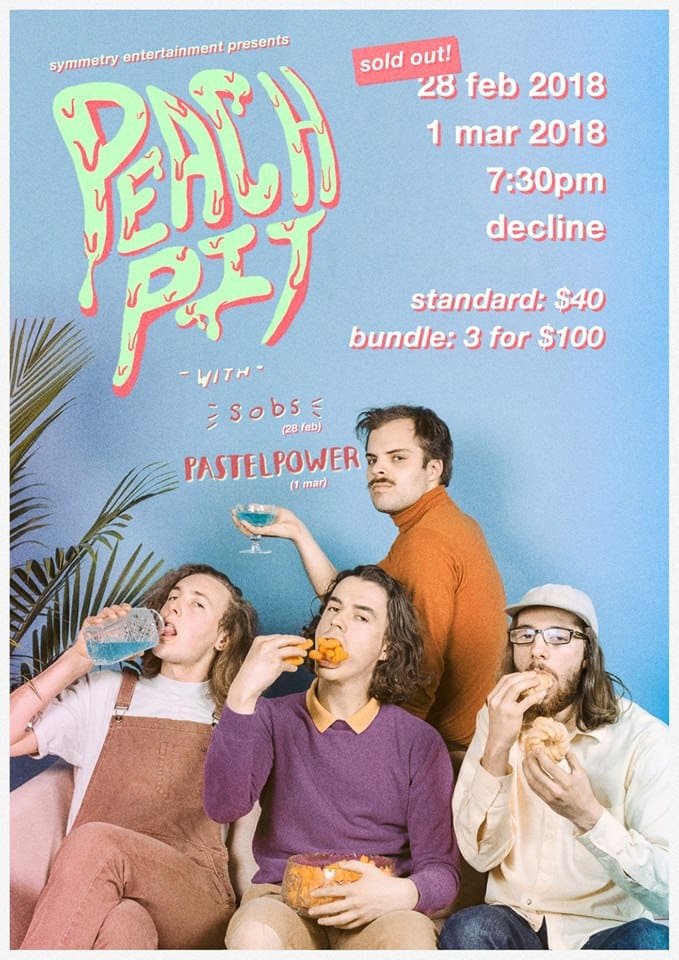 Indie Pop Band Peach Pit To Perform In Singapore And Bangkok