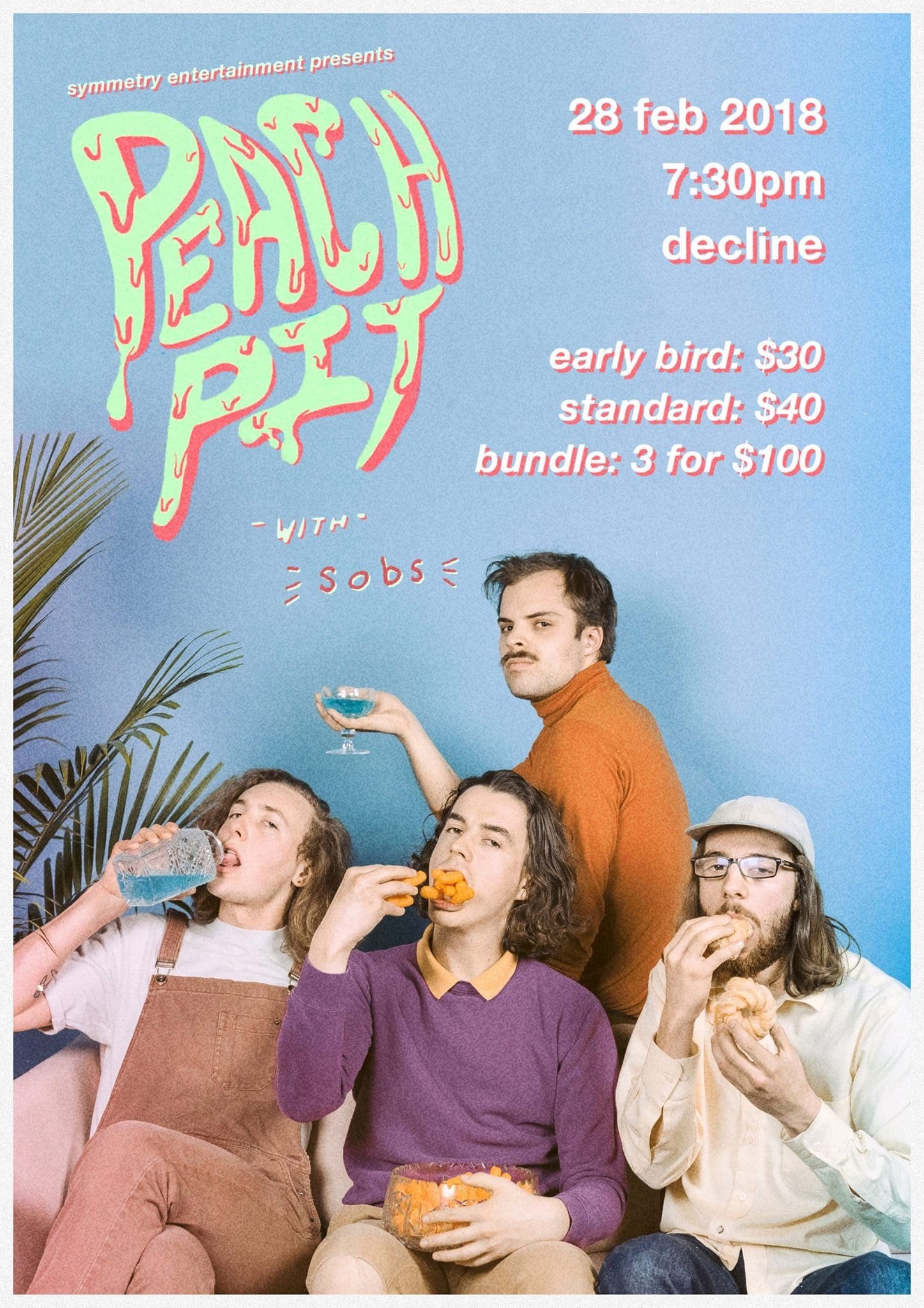 Indie pop band Peach Pit to perform in Singapore and Bangkok