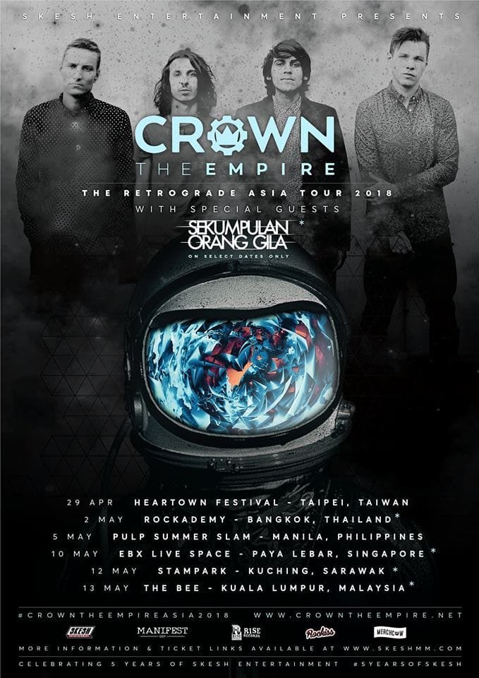 Crown The Empire Asia 2018