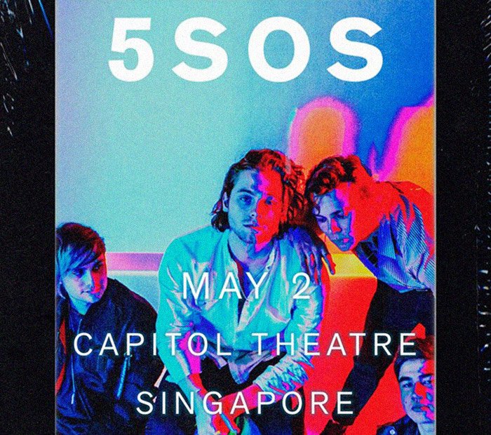 5 Seconds of Summer Live in Singapore 2018