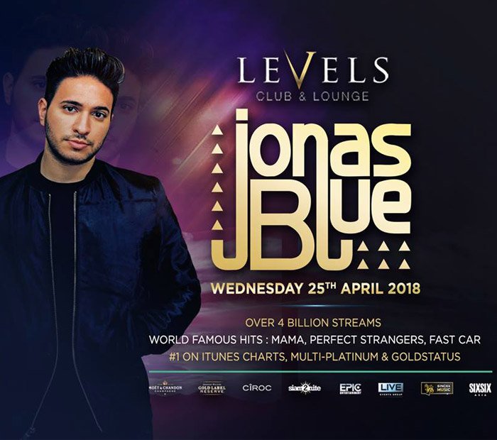 Jonas Blue Live in Bangkok 2018