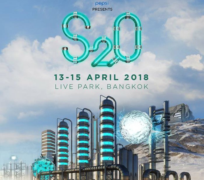 Pepsi presents S2O Songkran Music Festival 2018