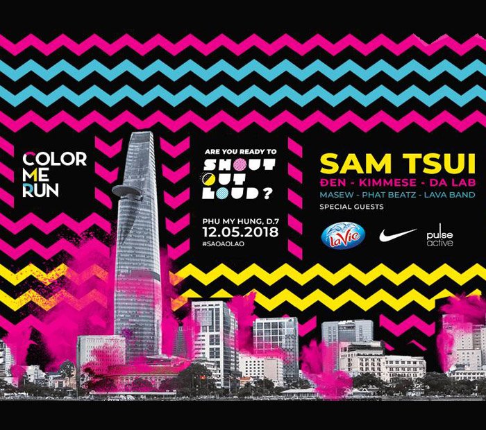 Color Me Run 2018 ft Sam Tsui, Kimmese, Da Lab and more