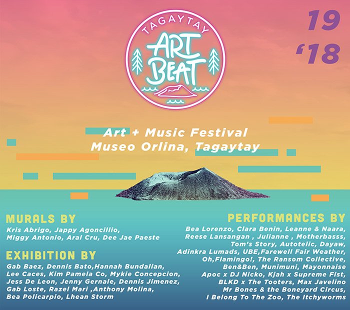 Tagaytay Art Beat Festival 3 ft Autotelic, Tom’s Story, Farewell Fair Weather and more