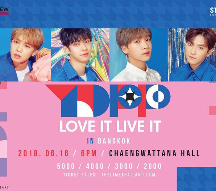 YDPP Love It Live It in Bangkok 2018