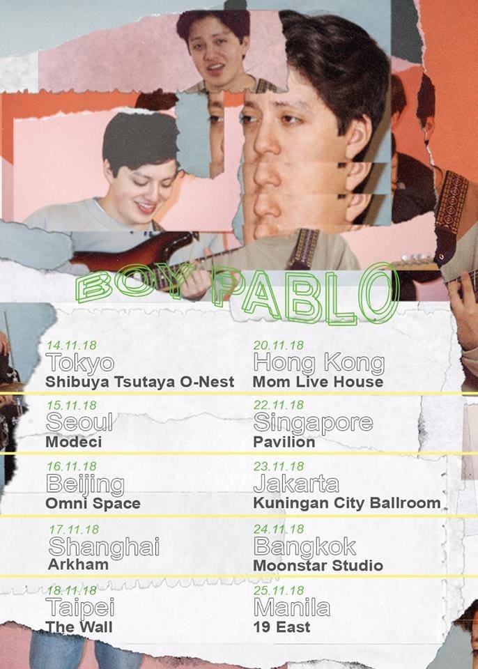 Boy Pablo Asia Tour