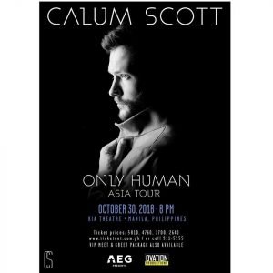 Calum Scott: Only Human Asia Tour in Manila