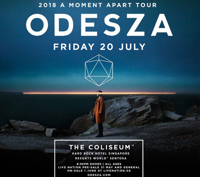 Odesza A Moment Apart Tour in Singapore
