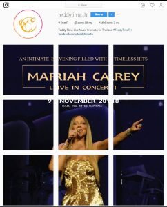 Mariah Carey "#1's" Asia Tour in Bangkok