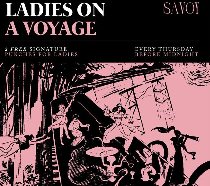 Ladies On A Voyage at Bar Savoy Bangkok