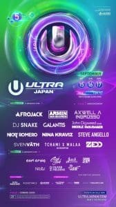 Ultra Japan reveals mainstagers with Zedd, Armin Van Buuren, Afrojack and more