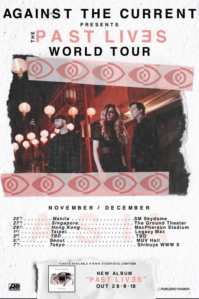 Against The Current Asia Tour