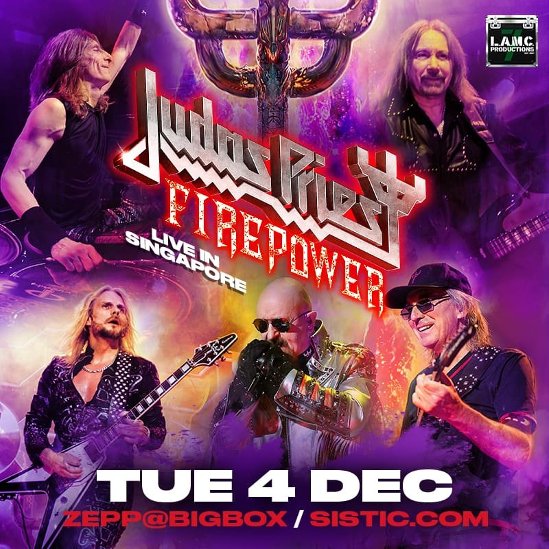 Judas Priest 'Firepower' Live in Singapore