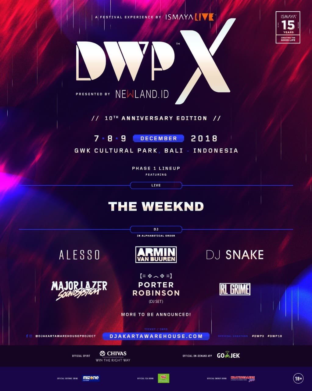 The Weeknd and more to headline Bali's EDM festival 'DWPX'