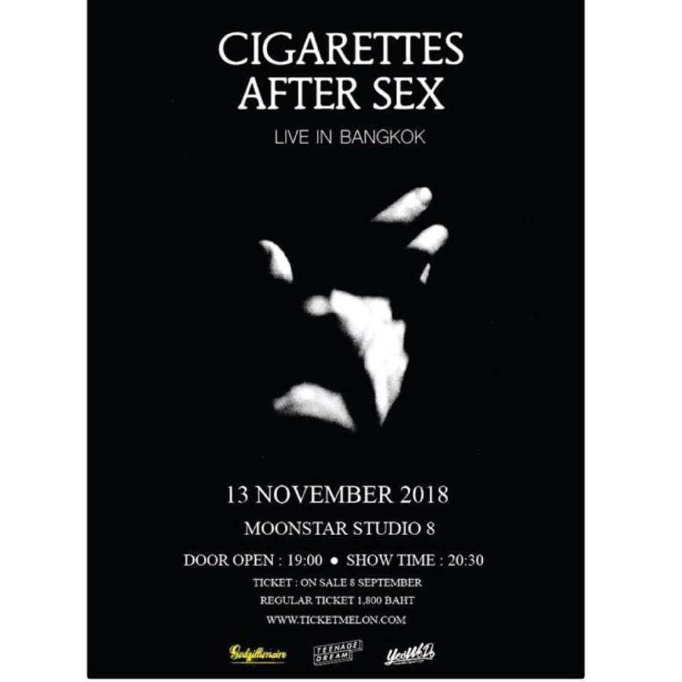 Cigarettes After Sex Live in Bangkok 2018