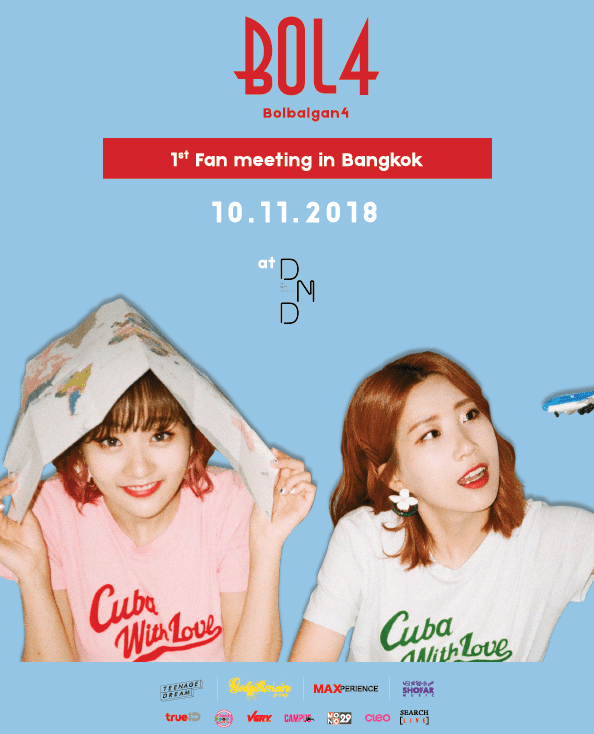 Bolbbalgan4 1st FAN MEETING LIVE IN BANGKOK