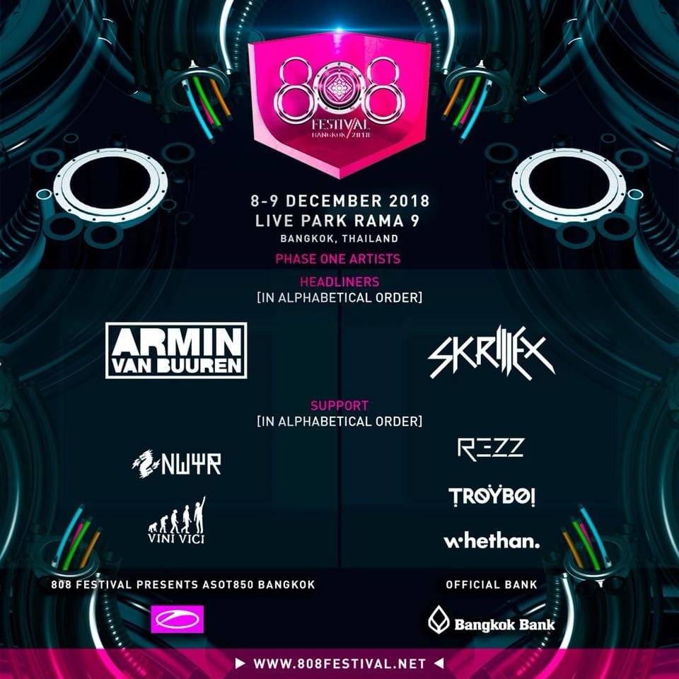 808 Festival lineup 2018