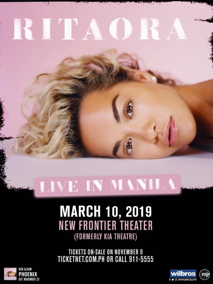 Rita Ora Pheonix Live in Manila