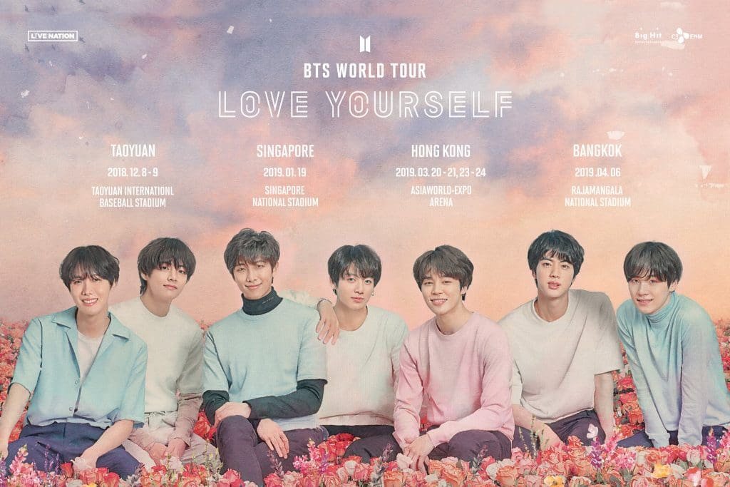 BTS to bring Love Yourself World Tour to Southeast Asia