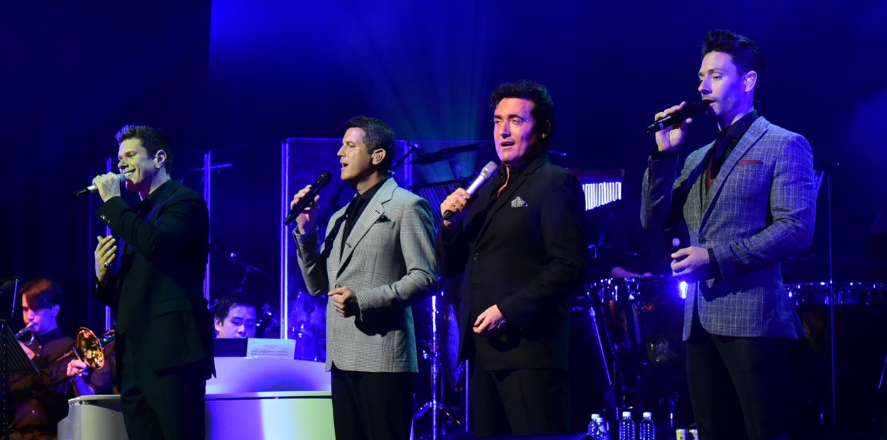 Il Divo sing with heart, body and soul and capture hearts with their breathtaking vocals and charm